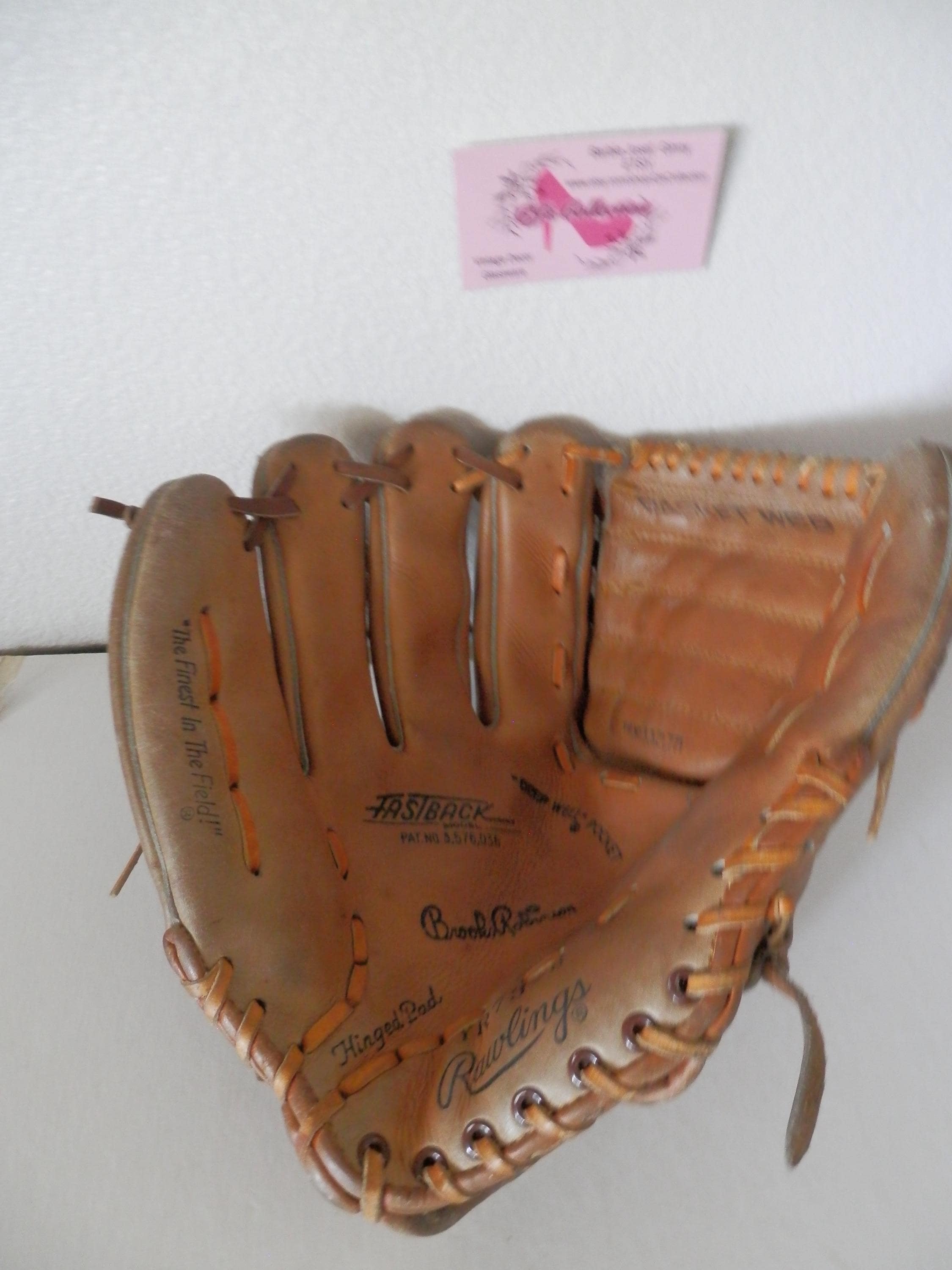 Vintage Rawlings Baseball Glove - Etsy
