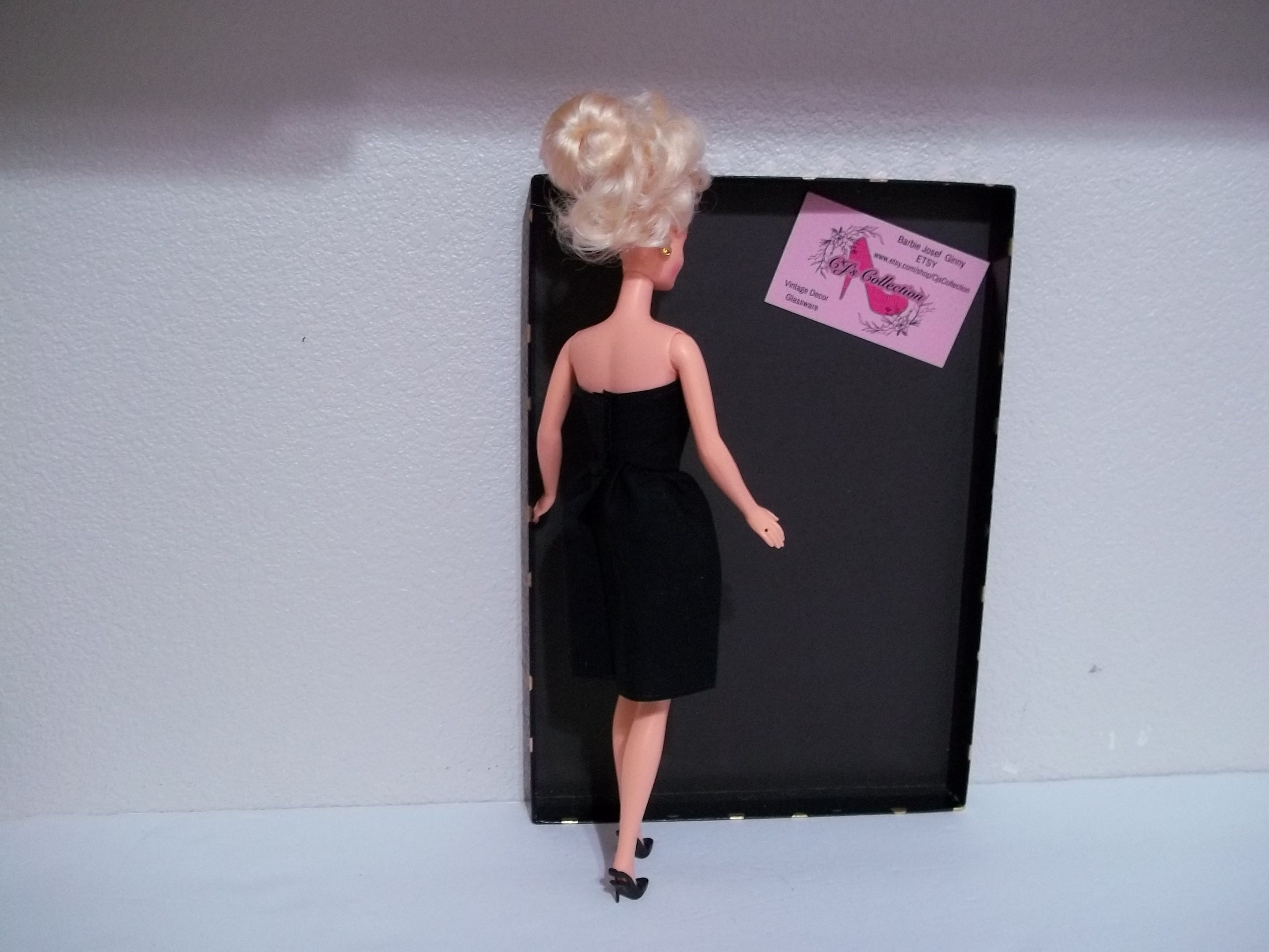 Barbie Doll Holiday Blonde Mattel New Doll Dress Shoes Black Dress Black Strappy Heels Earrings Doll and Clothes Cocktail Dress - Etsy Barbie Doll Holiday Blonde Mattel New Doll Dress Shoes Black Dress Black Strappy Heels Earrings Doll and Clothes Cocktail Dress - Etsy