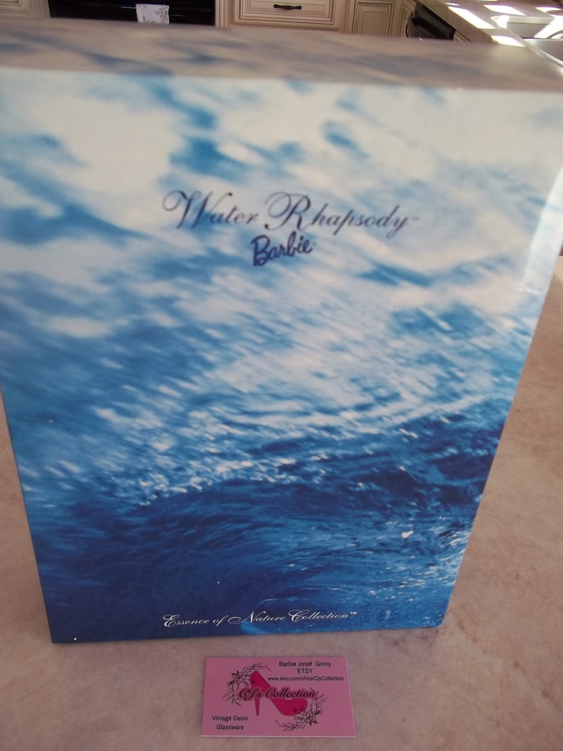 Water Rhapsody Barbie Blue Velvet Dress Shoes Mattel #19847 1998 New in ...