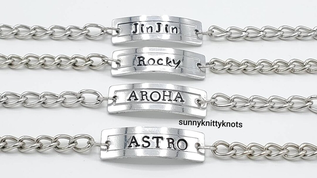 Buy ASTRO Kpop Bias Name Bracelets Online in India