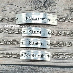 P1Harmony Kpop Fandom Bias Name Bracelets