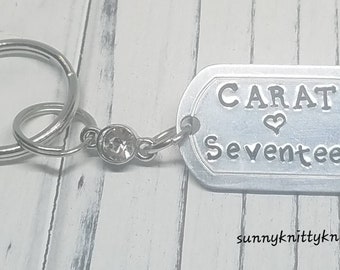 CARAT <3 Seventeen Kpop Keychain