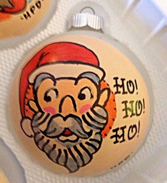 Items similar to Hand Painted Ornaments on Etsy