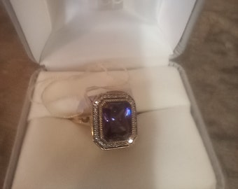 Sterling Silver Amethyst ring