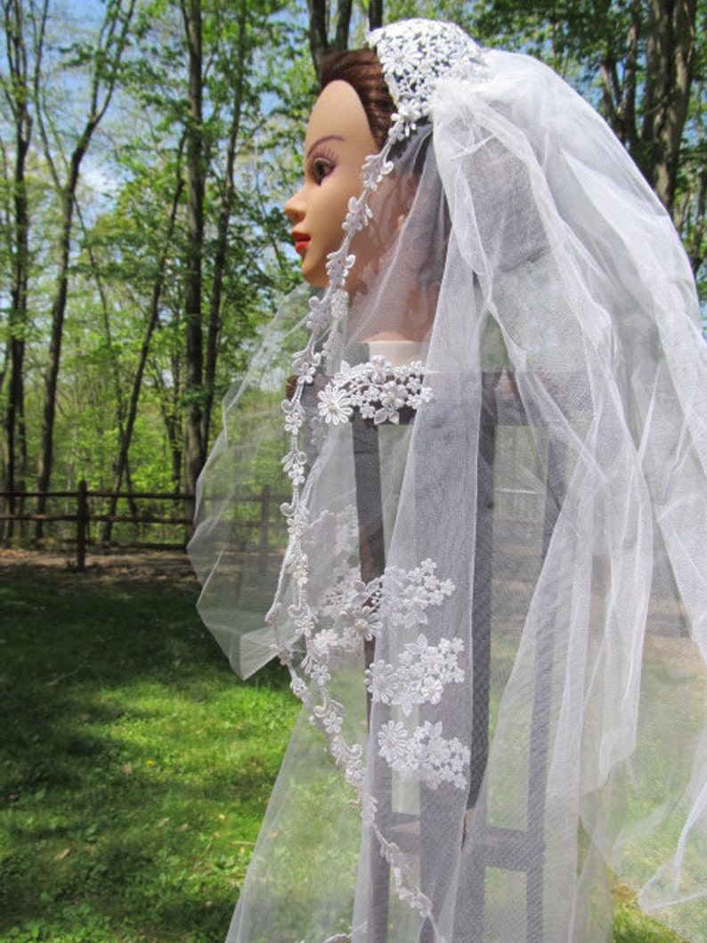 1950's Wedding/Bridal Veil image 2