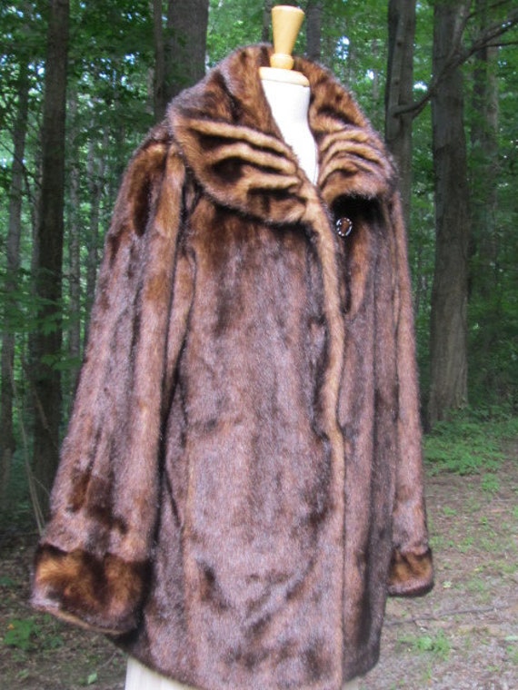 SALE -Fake/Faux Fur Coat