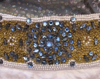 Beaded Waist Band Cotton Skirt