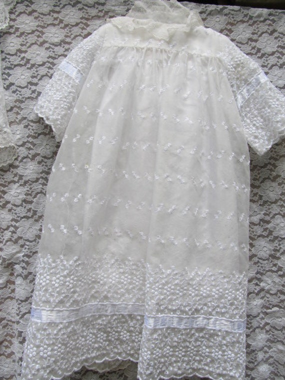 Antique Christening/Baptism Embroidered Coat - image 5