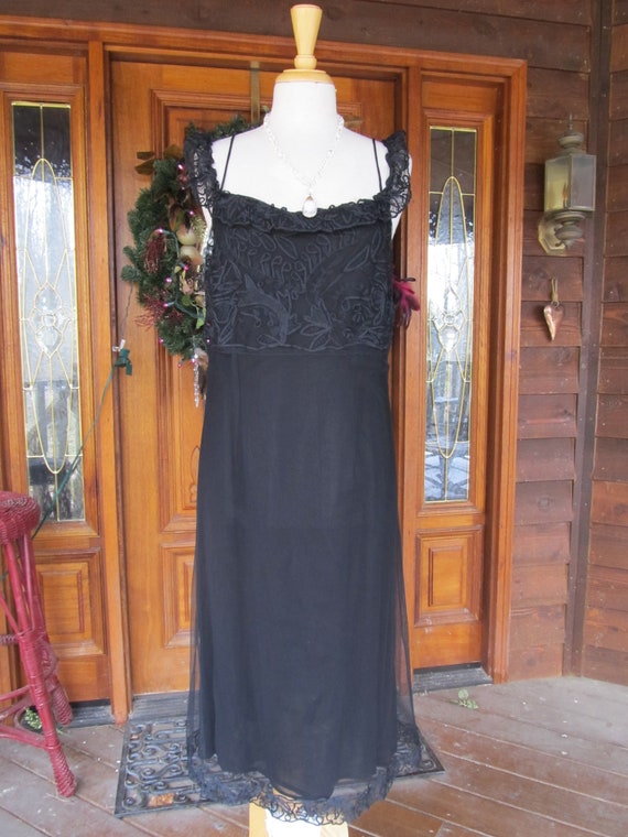 SALE- April Cornell Black dress - image 9