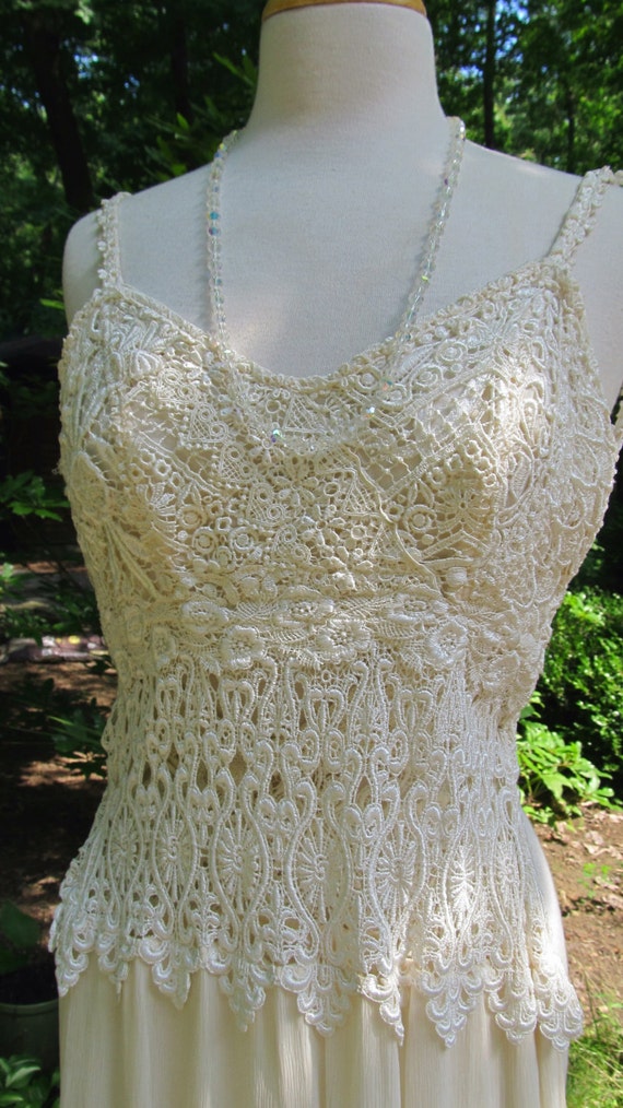 Beautiful Gown with Beautiful Laces - image 1