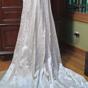 1920's 30's Wedding Gown image 5