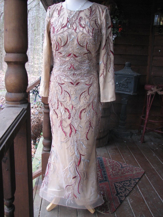 Beautiful Beaded gown - image 2