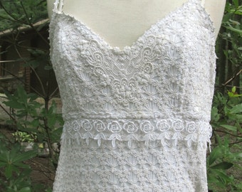 Exquisite One of a Kind Bridal Lace Gown