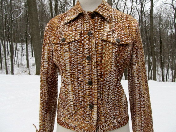OLEG CASSINI Night Sport Jacket Etsy