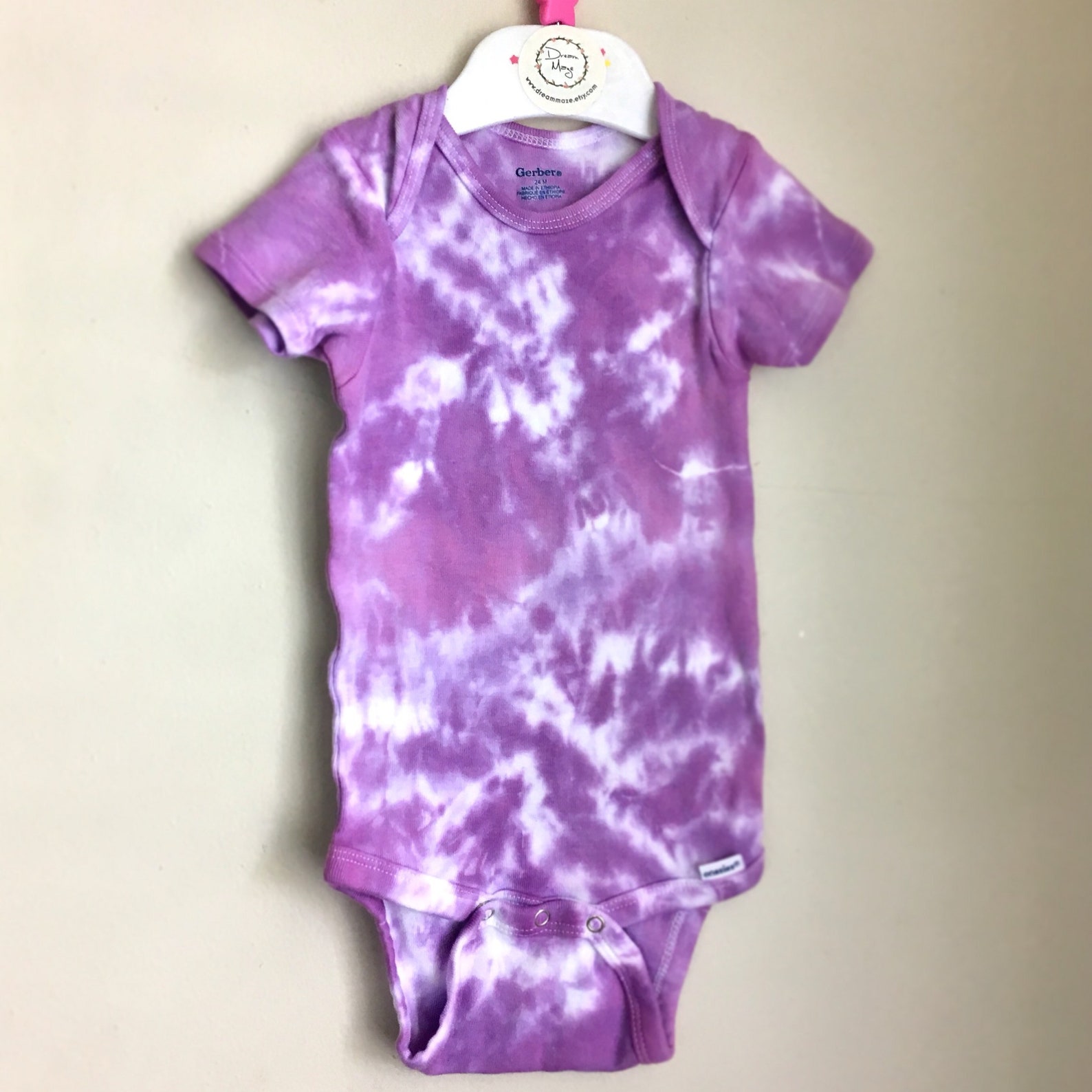 Hand Dyed Purple Baby Onesie or T-Shirt / Toddler Tee / Infant | Etsy