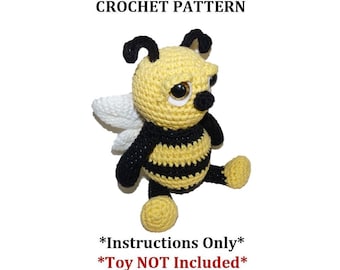 Beatrix the Bee Crochet Pattern