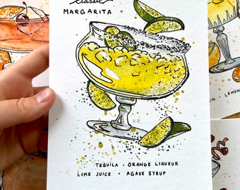Estampado clásico de Margarita