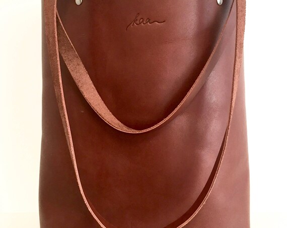 Brown Leather tote bag