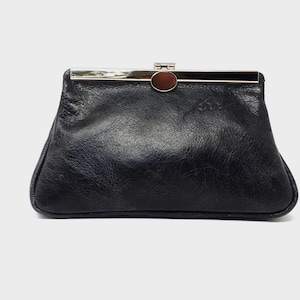 Kosmetiktasche Leder, Utensilo, Schminktasche,Make Up Täschchen