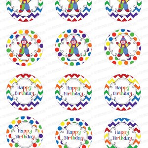 INSTANT DOWNLOAD Gymboree Gymbo the Clown Party Pack Great for Your ...
