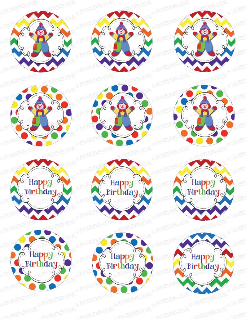 INSTANT DOWNLOAD Gymboree Gymbo the Clown Party Pack Great - Etsy