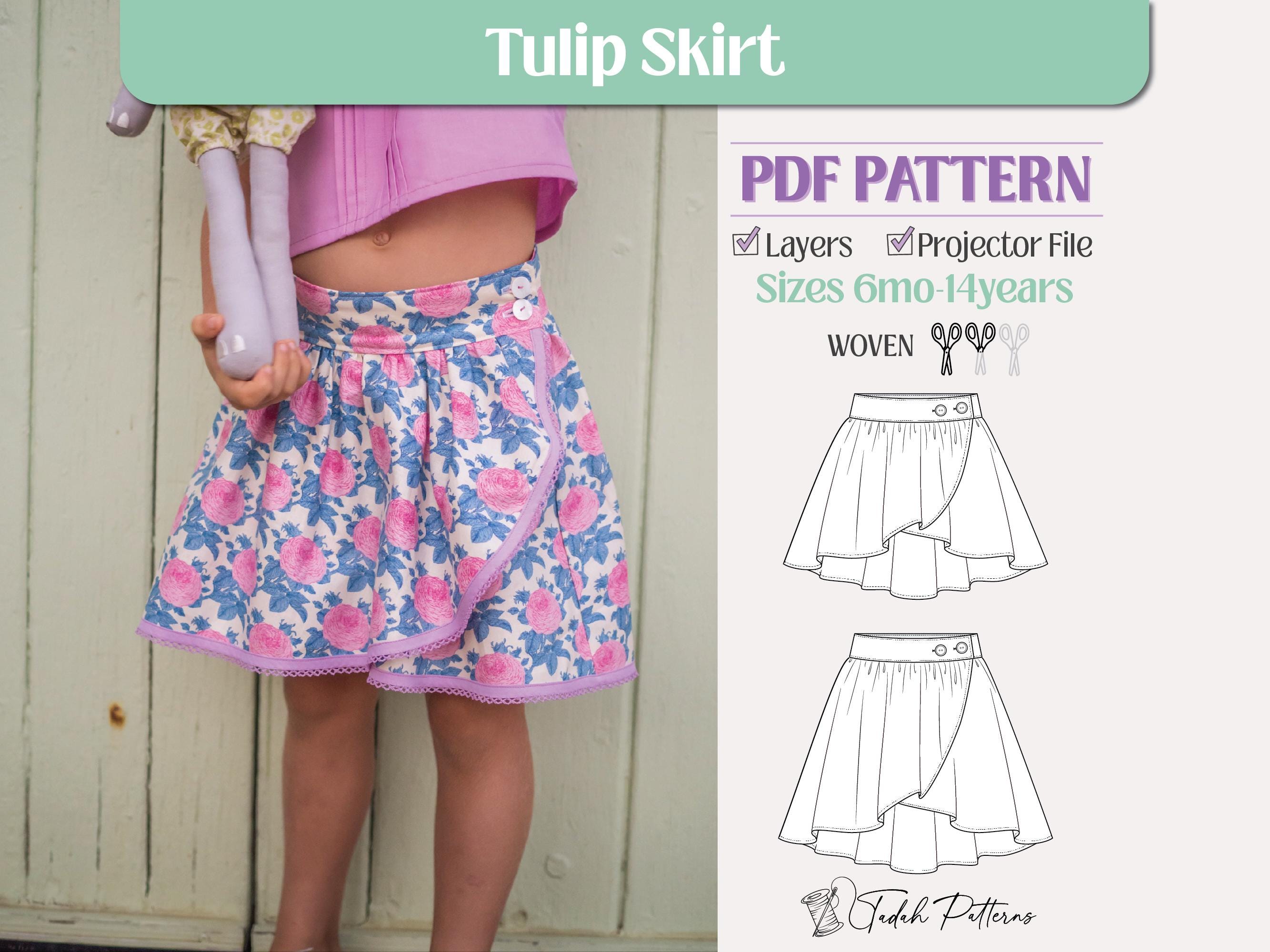 スカート soor ploom Norma skirt Tulip stitch 4y スカート soor ploom Norma skirt Tulip stitch 4y soor ploom