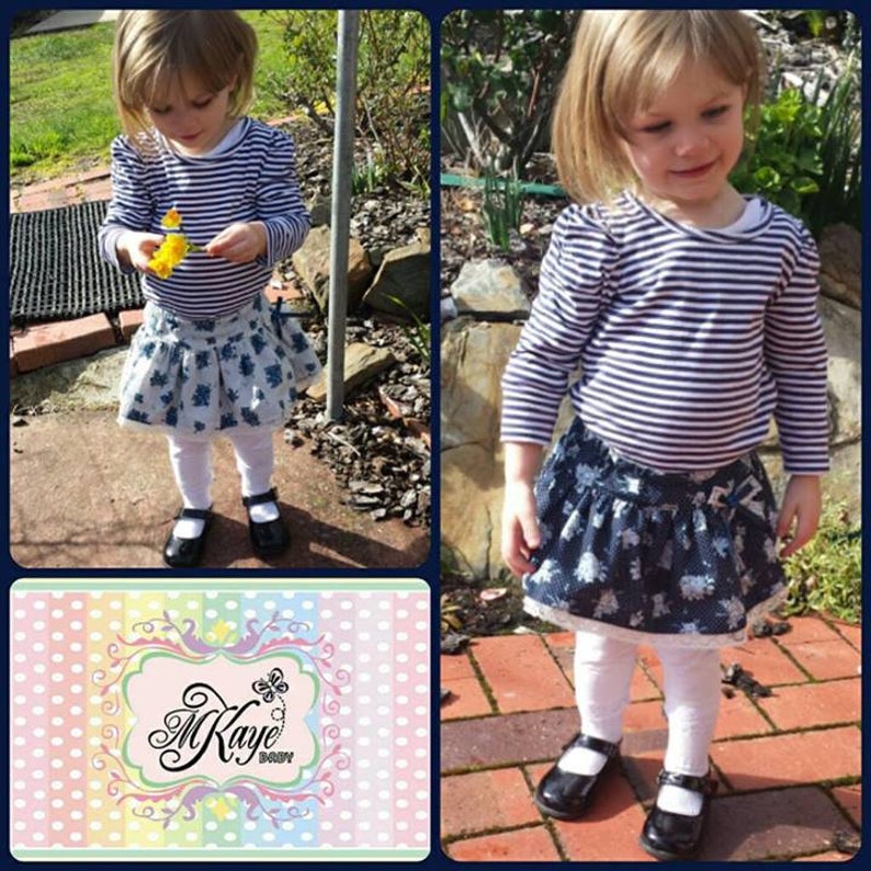 PATTERN Reversible Rara Skirt PDF Sewing Pattern Instant Etsy
