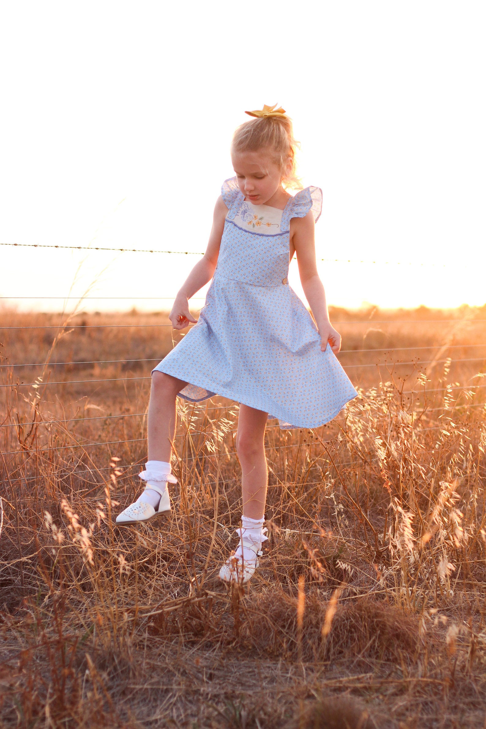 PATTERN Butterfly Tea Dress PDF Sewing Pattern Instant Etsy