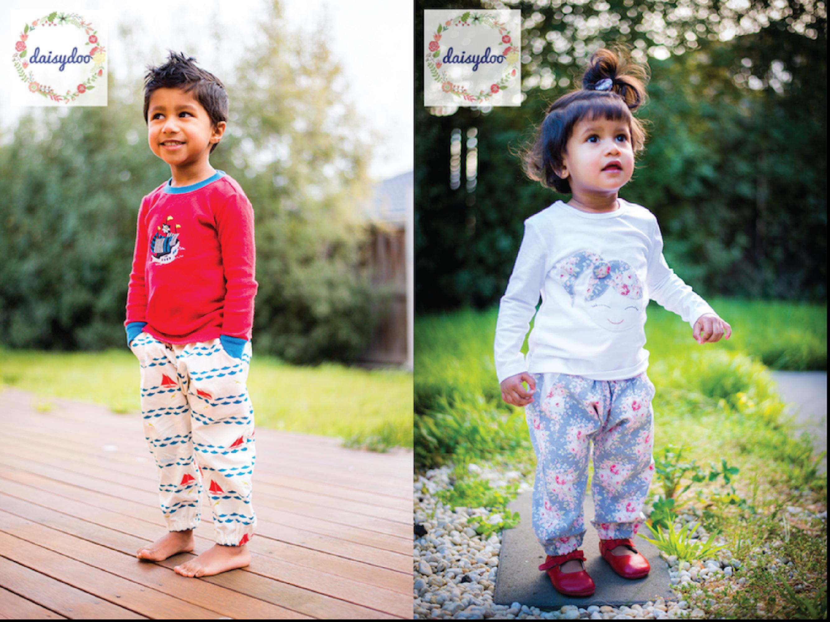 リトルズ チラックスパンツ PDF 縫製パターン ~ ユニセックス 男の子