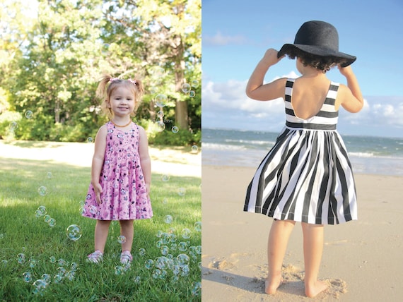 Tea Party Dress PDF Sewing Pattern ~ Girls Party Dress Tea Party Dress PDF Sewing Pattern ~ Girls Party Dress