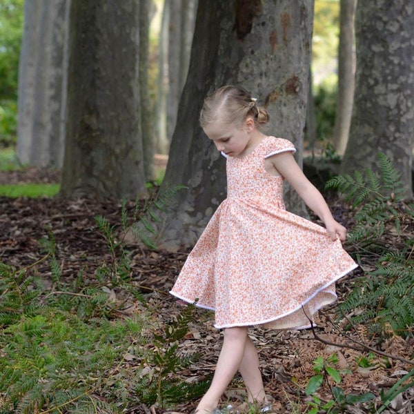 Schnittmuster Tea Party Kleid - PDF Schnittmuster - Instant Download -Tadah Pattern