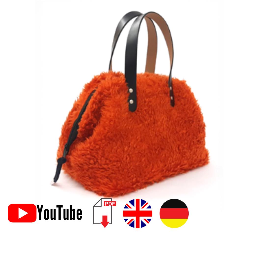 Modello Borsa All'uncinetto Borsa PDF Modello Borsa All'uncinetto Tutorial Come Realizzare Una - Foto 2