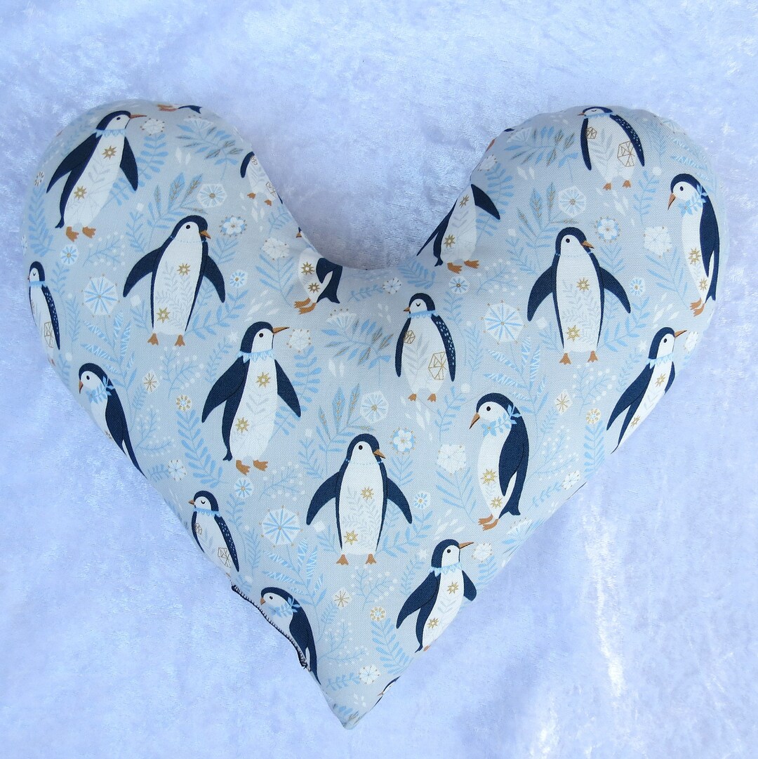 Underarm Pillow. A Comfort Pillow With a Penguin Design. Etsy UK