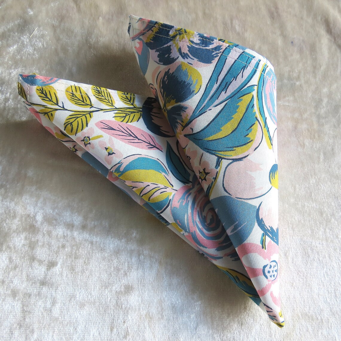 Liberty Lawn Handkerchief. 26cm. Ladies Handkerchief. Cotton Etsy UK