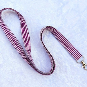 Liberty Tana Lawn Lanyard, with swivel lobster clip, ID holder, badge holder