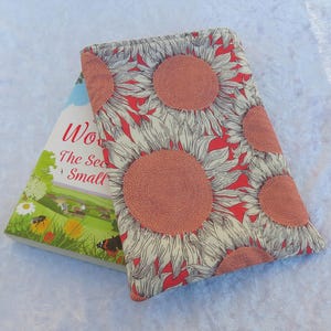 Book sleeve, padded book cover, Liberty Tana Lawn, size medium, paperback protector