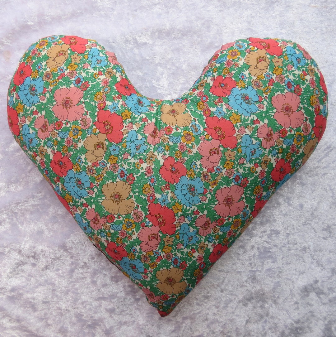 Chest Surgery Pillow, Size Medium, Made From Liberty Tana Lawn, 12 Inches X 12.5 Inches, Breast