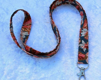 Liberty Lawn Lanyard, lanyard with swivel lobster clip, ID holder, badge holder, 19.5 inches