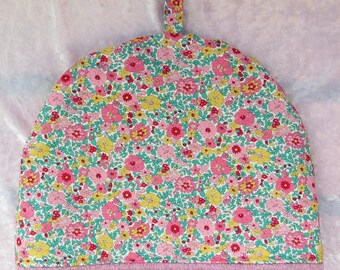 Tea cosy, medium tea cosy, to fit a 3 cup teapot, 28cm, Liberty cotton