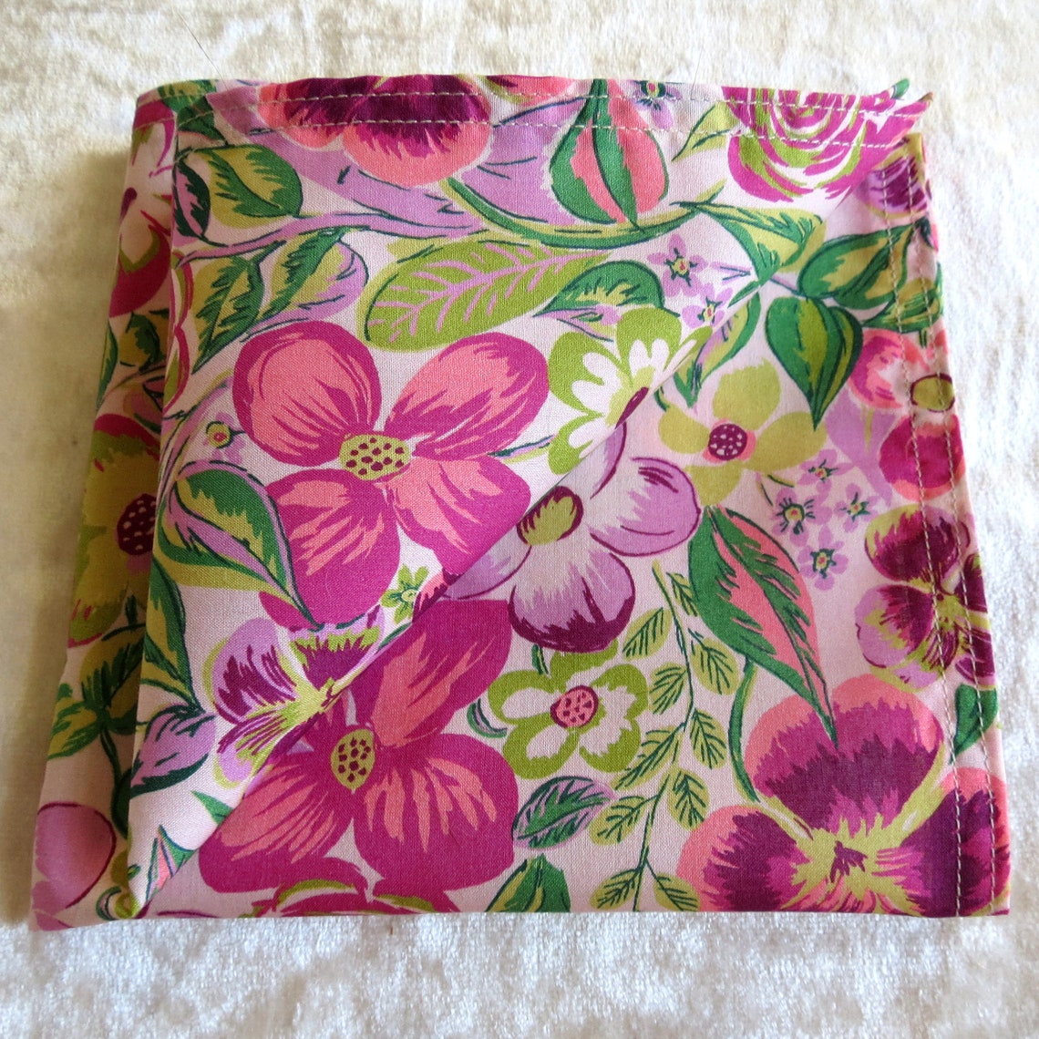 Liberty Lawn Handkerchief. 26cm. Ladies Handkerchief. Cotton Etsy