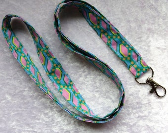 Cordón Liberty Lawn. Lanyard con mosquetón giratorio. titular de la identificación. 19 pulgadas