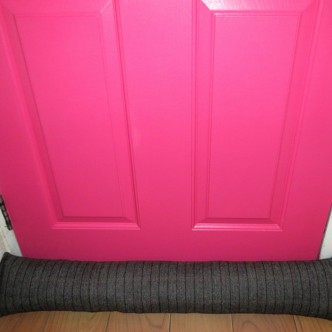 Draught Excluder, 93cm, Wool Draft Excluder, 880 Grams Etsy UK