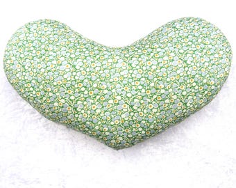 Post surgery abdominal pillow: 16.5 inches, made from Liberty Tana Lawn, cough pillow, chest surgery