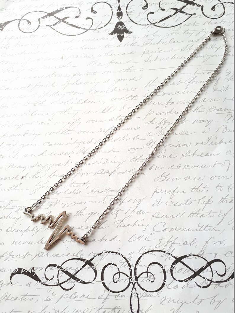 Collier Cœur Battant En Acier Cuivré Rosé Avec Strass - Neuf Avec étiquette