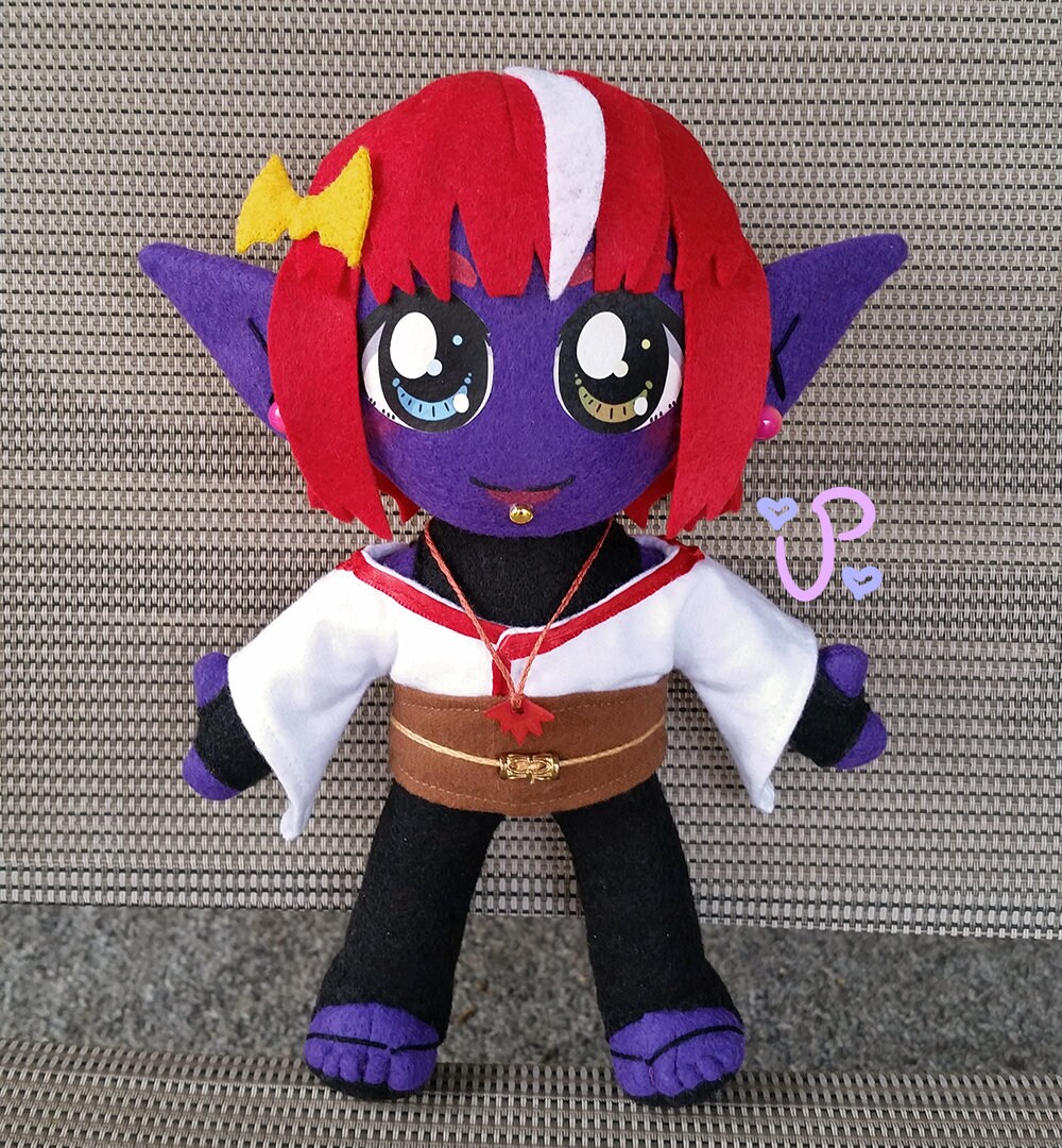 Custom 8 inch Anime Plush Doll | Etsy