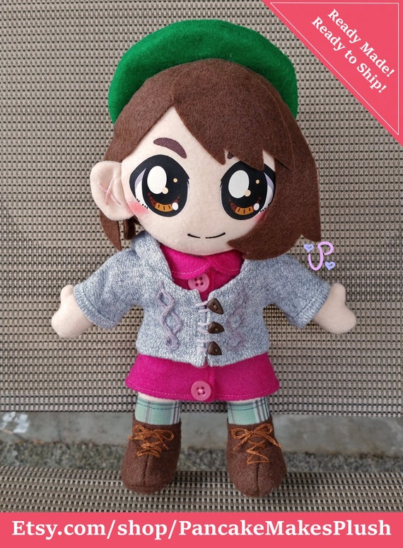 Pokemon Sword Female Trainer 8 Inch Plush Doll Fanart