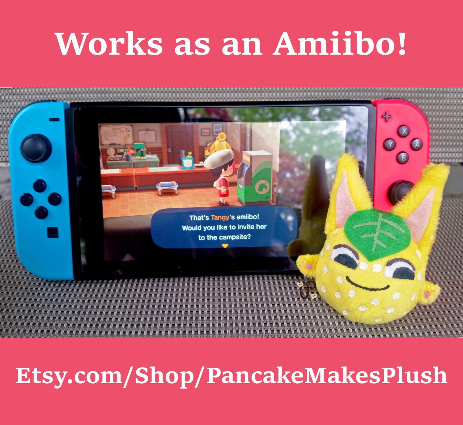 Tangy Animal Crossing Amiibo Plush Free US Shipping Etsy