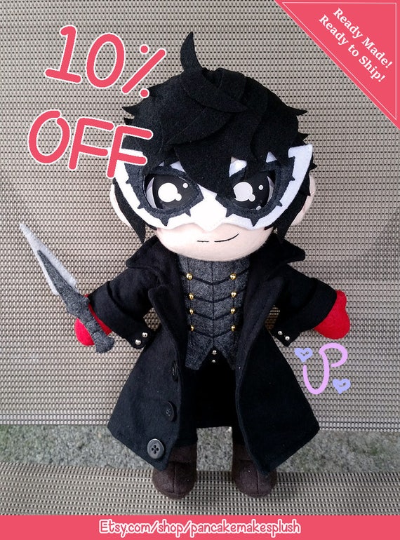 persona 5 plush joker