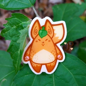 Fox Acrylic Pin - Woodland Wearables