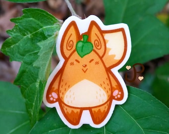 Fox Acrylic Pin - Woodland Wearables